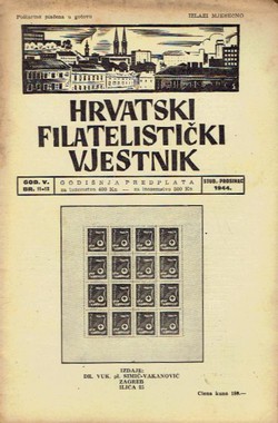 Hrvatski filatelistički vjesnik V/11-12/1944