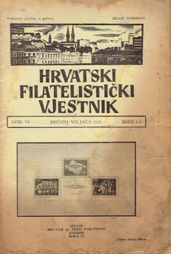 Hrvatski filatelistički vjesnik VI/1-2/1945