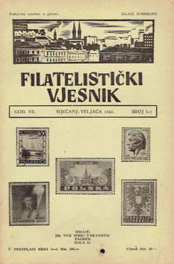 Hrvatski filatelistički vjesnik VII/1-2/1946