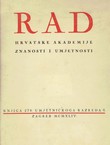 Iluminacija i notacija zagrebačkih liturgijskih rukopisa (Rad HAZU. Knjiga 279. Umjetničkog razreda 6/1944)