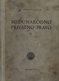 Međunarodno privatno pravo I.