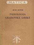 Psihologija građanske lirike