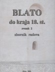 Blato do kraja 18. stoljeća. Svezak 2.