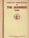 Somatical Investigation of the Javanese 1929