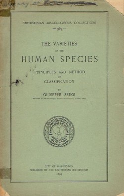 The Varieties of the Human Species. Principles and Method of Classification