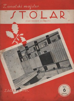 Zanatski majstor. Stolar 6/1955