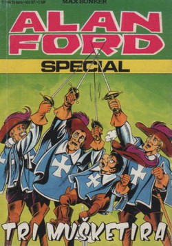 Alan Ford. Special. Tri mušketira