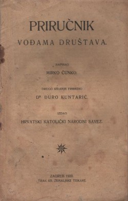 Priručnik vođama društava (2.izd.)