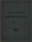 Južno-slovjenske narodne popievke I.