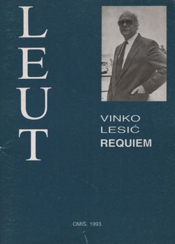 Requiem za hrvatskog vojnika. Oratorij za mušku klapu, soliste i recitatora