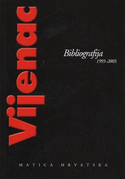 Vijenac. Bibliografija 1993-2003.