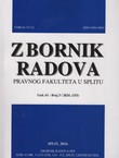 Zbornik radova Pravnog fakulteta u Splitu 61/3/2024 (153)