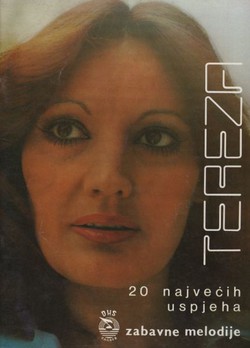 Tereza. 20 najpoznatijih i najpopularnijih uspjeha za glas i klavir