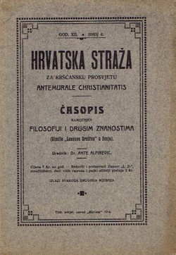 Hrvatska straža za kršćansku prosvjetu XII/6/1914