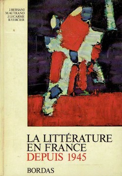 La litterature en France depuis 1945