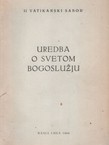 Uredba o svetom bogoslužju