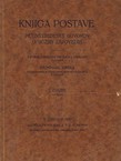 Knjiga postave. Petinštirideset govorov o Božjih zapovedih I.