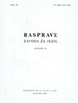 Rasprave Zavoda za jezik 14/1988