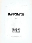 Rasprave Zavoda za hrvatski jezik XVIII/1992