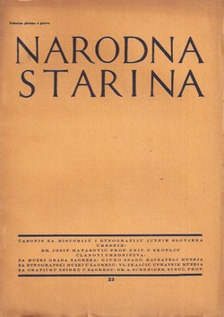 Narodna starina 23/1930