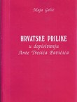 Hrvatske prilike u dopisivanju Ante Tresića Pavičića