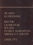 Rječnik i komentar Balada Petrice Kerempuha Miroslava Krleže