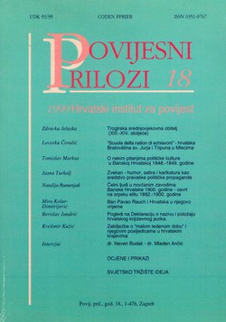 Povijesni prilozi 18/1999