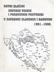 Ratni zločini srpskih vojnih i paravojnih postrojbi u Zapadnoj Slavoniji i Banovini 1991.-1995.